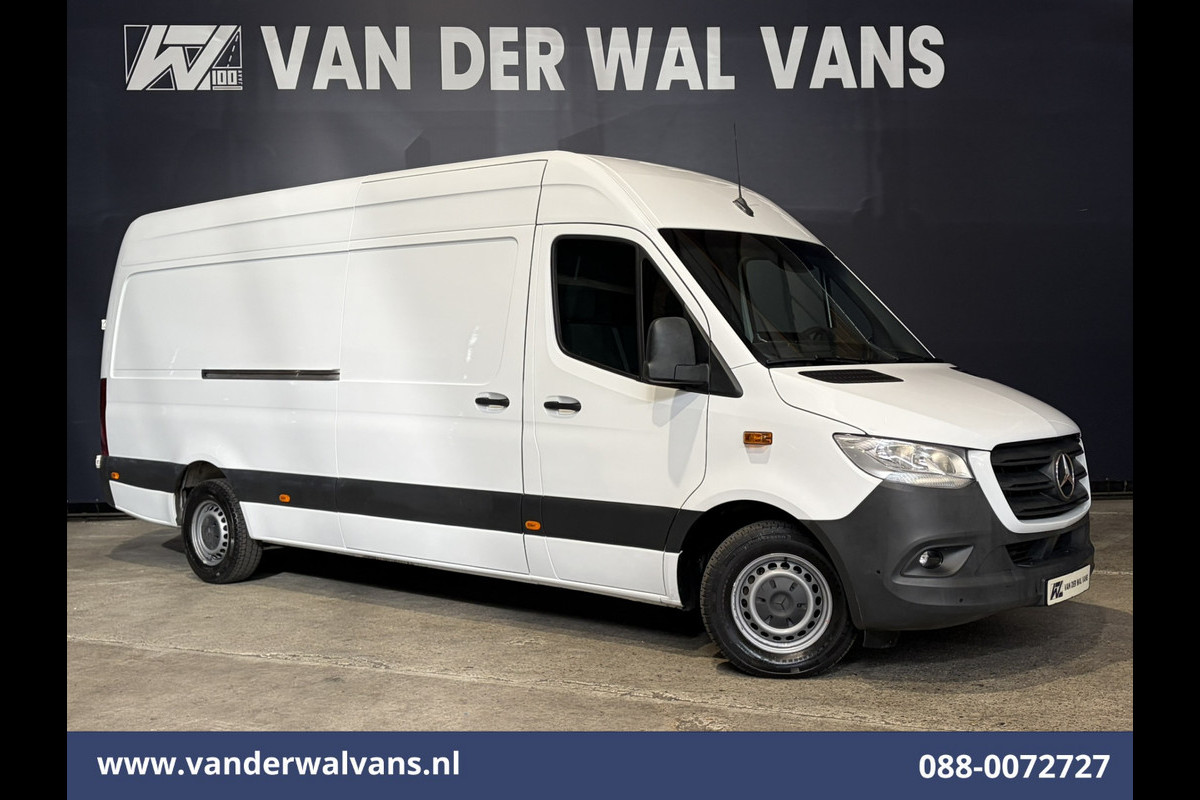 Mercedes-Benz Sprinter 316 CDI 164pk L3H2 Euro6 Airco | Camera | Navigatie | Apple Carplay | Chauffeursstoel Cruisecontrol, Android Auto, Stoelverwarming, 270Graden Achterdeuren, Parkeersensoren, Bijrijdersbank