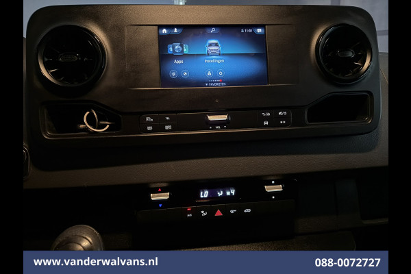 Mercedes-Benz Sprinter 316 CDI 164pk L3H2 Euro6 Airco | Camera | Navigatie | Apple Carplay | Chauffeursstoel Cruisecontrol, Android Auto, Stoelverwarming, 270Graden Achterdeuren, Parkeersensoren, Bijrijdersbank