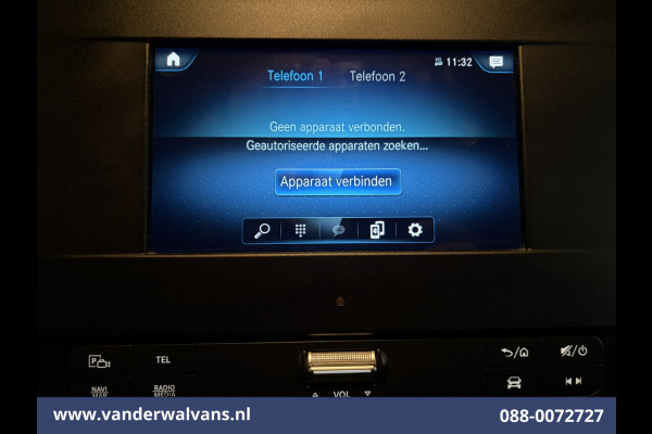 Mercedes-Benz Sprinter 316 CDI 164pk L3H2 Euro6 Airco | Camera | Navigatie | Apple Carplay | Chauffeursstoel Cruisecontrol, Android Auto, Stoelverwarming, 270Graden Achterdeuren, Parkeersensoren, Bijrijdersbank