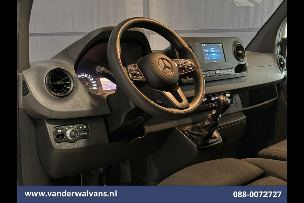 Mercedes-Benz Sprinter 316 CDI 164pk L3H2 Euro6 Airco | Camera | Navigatie | Apple Carplay | Chauffeursstoel Cruisecontrol, Android Auto, Stoelverwarming, 270Graden Achterdeuren, Parkeersensoren, Bijrijdersbank