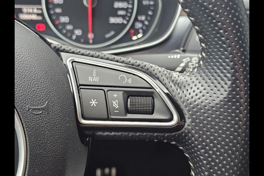 Audi A6 Avant 1.8 TFSI Ultra Advance Sport | Automaat | S-line | Navi | Elek. achterklep | Keyless | Sportstoelen | PDC voor + achter | Zwarte hemel |