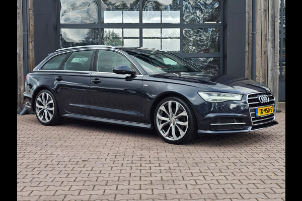 Audi A6 Avant 1.8 TFSI Ultra Advance Sport | Automaat | S-line | Navi | Elek. achterklep | Keyless | Sportstoelen | PDC voor + achter | Zwarte hemel |