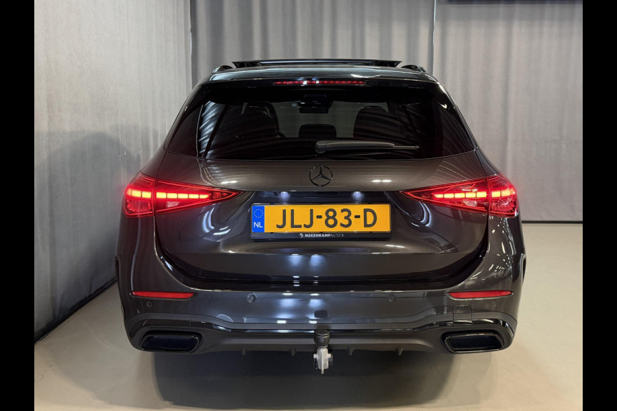Mercedes-Benz C-Klasse Estate 300 e AMG Line 18"/Panoramadak/Trekhaak/LED/Stoelverwarming/Sfeerverlichting/Elektrische klep/Apple Carplay & Android Auto
