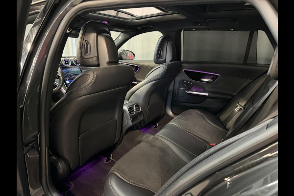Mercedes-Benz C-Klasse Estate 300 e AMG Line 18"/Panoramadak/Trekhaak/LED/Stoelverwarming/Sfeerverlichting/Elektrische klep/Apple Carplay & Android Auto