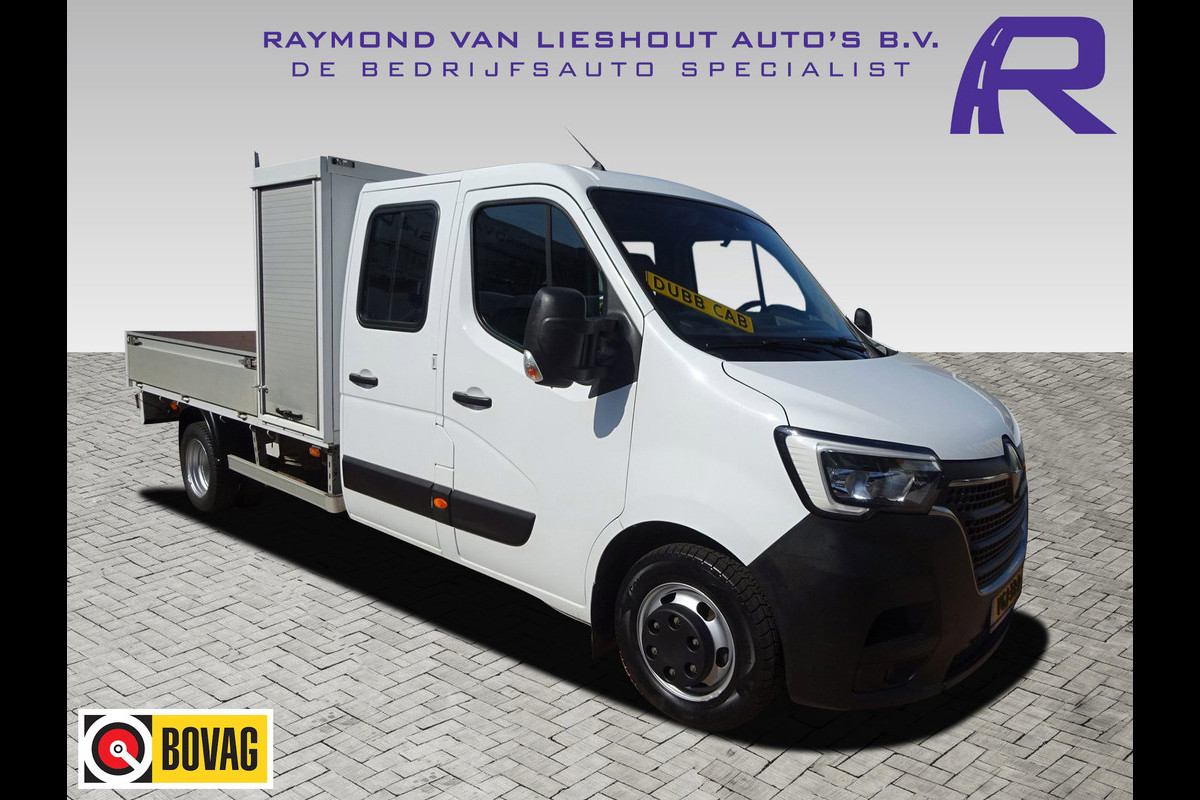 Renault Master T35 2.3 dCi 145 L4 DL DUBBELE CABINE OPEN LAADBAK