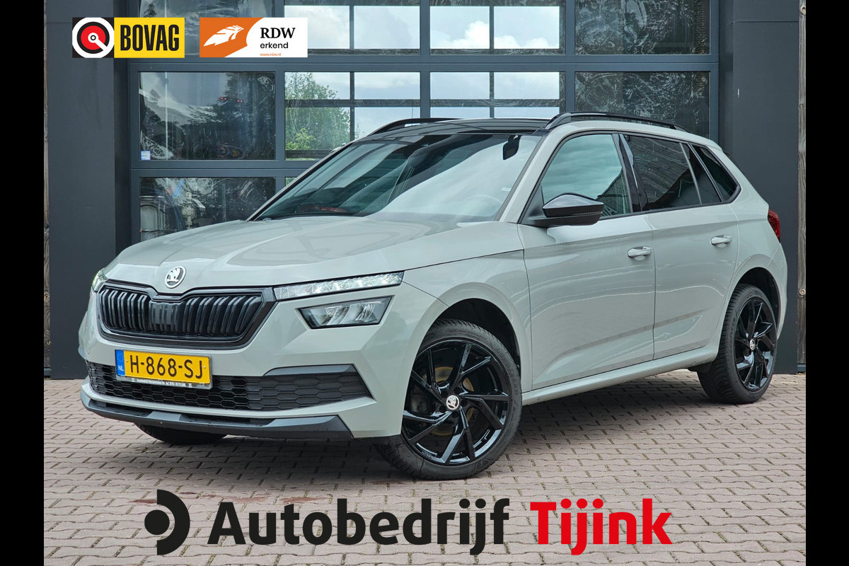Škoda Kamiq 1.5 TSI ACT Sport Business | Automaat | Pano | Trekhaak | Black pack | Elek. achterklep | App-connect | Lane Assist | Sunset |