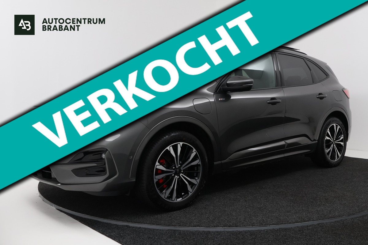 Ford Kuga 2.5 PHEV ST-Line X (PANORAMADAK, STOEL/STUUR VERWARMING, CRUISE ADAPTIEF, ELEKTR STOELEN, CAMERA, PARKEERSENSOREN)