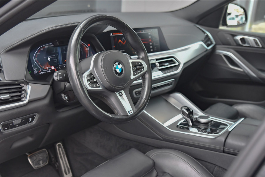 BMW X6 XDrive30d M-Sport, M-Seats, Pano, Laser, HUD, 360 3D, Assisted Driving, Memory!