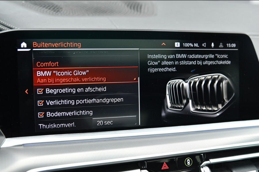 BMW X6 XDrive30d M-Sport, M-Seats, Pano, Laser, HUD, 360 3D, Assisted Driving, Memory!
