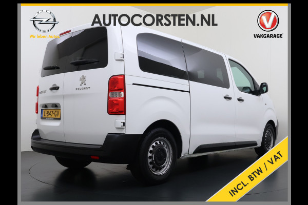 Peugeot e-Expert Automaat 50kWh Incl Btw SOH 92% 9-Persoons Navi* Apple Carplay Android Auto Airco Cruise Control Privacy Glas DAB Isofix Bluetooth Dealeronderhouden Origineel Nederlandse Auto