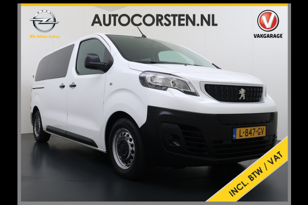 Peugeot e-Expert Automaat 50kWh Incl Btw SOH 92% 9-Persoons Navi* Apple Carplay Android Auto Airco Cruise Control Privacy Glas DAB Isofix Bluetooth Dealeronderhouden Origineel Nederlandse Auto