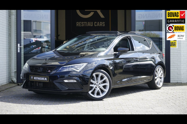Seat Leon FR 2.0 TSI AUTOMAAT|ACC|BEATS|CAMERA|CLIMA|FULL LED|KEYLESS|LEDER|MODE|PANORAMA|VIRTUEEL|STOELVERWARMING