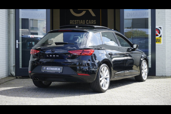 Seat Leon FR 2.0 TSI AUTOMAAT|ACC|BEATS|CAMERA|CLIMA|FULL LED|KEYLESS|LEDER|MODE|PANORAMA|VIRTUEEL|STOELVERWARMING