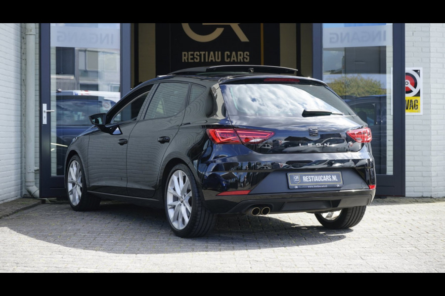 Seat Leon FR 2.0 TSI AUTOMAAT|ACC|BEATS|CAMERA|CLIMA|FULL LED|KEYLESS|LEDER|MODE|PANORAMA|VIRTUEEL|STOELVERWARMING