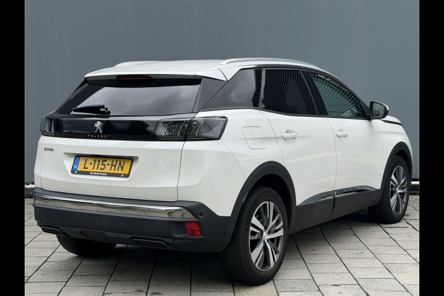 Peugeot 3008 BWJ 2021 | 1.2T 131PK Allure | CLIMA | NAVI | CARPLAY | CAMERA A | 18'' LMV | PRIVACY GLASS |