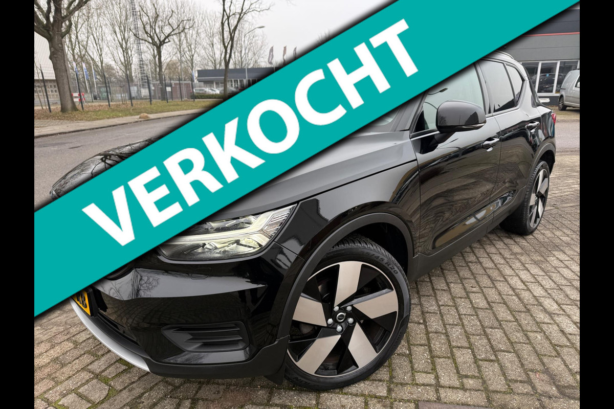 Volvo XC40 2.0 T4 190PK INSCRIPTION AUTOMAAT 20-INCH NAVI LUXE NAP CARPLAY