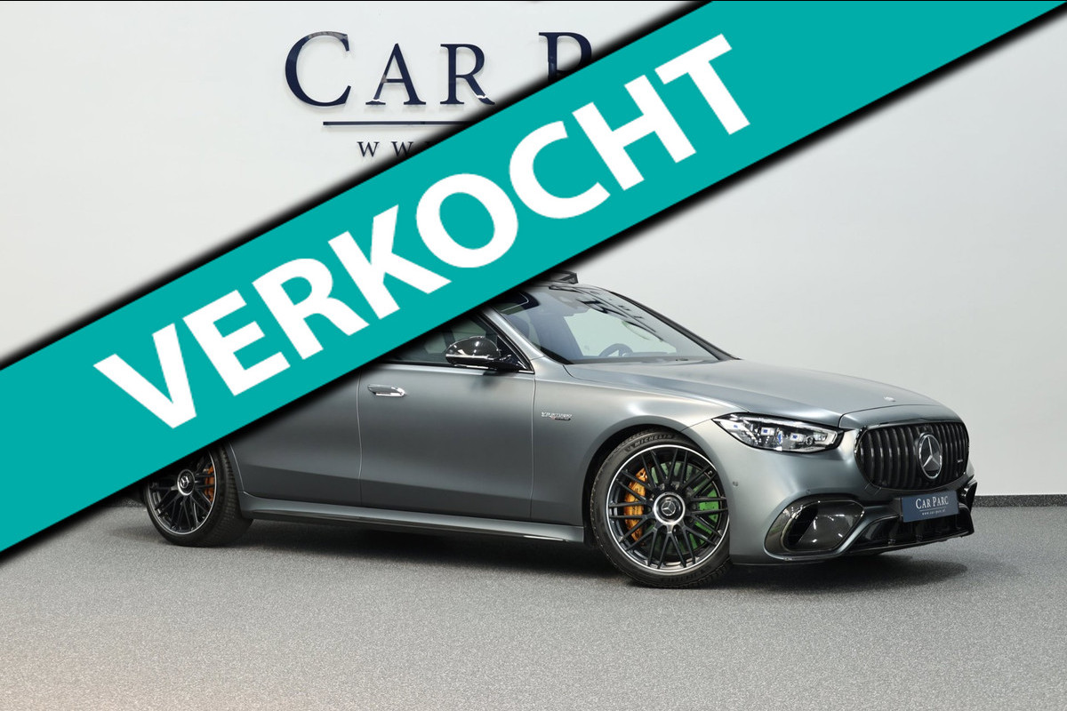 Mercedes-Benz S-Klasse AMG 63 S E Performance 802+PK KERAMISCH/CARBON/BURMESTER 4D/PANO/HUD/MASSAGE/REAR SEAT ENTERTAINMENT!