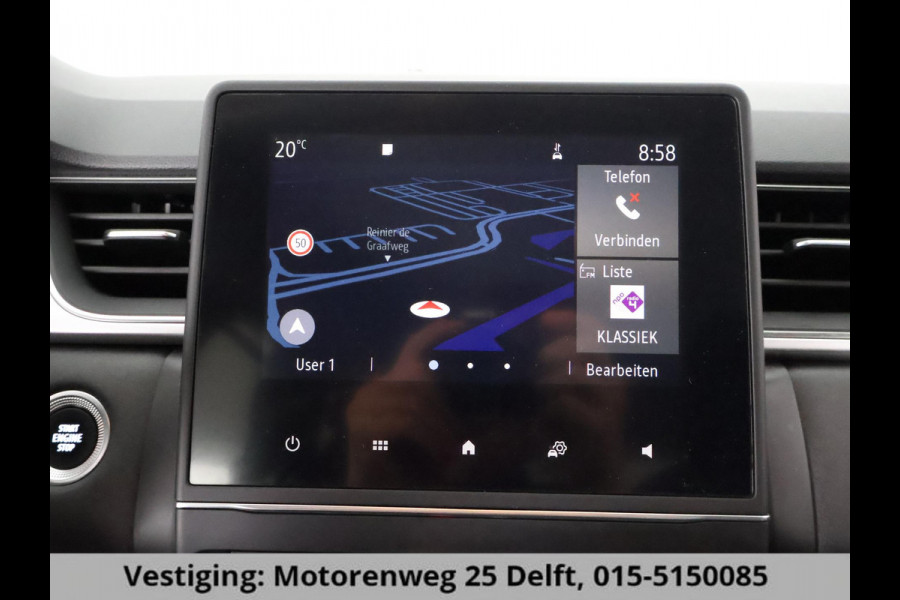 Renault Captur 1.0 TCe 100 Intens . GARANTIE TOT 02-2030* . NAVIGATIE . PARKEERSENSOREN ACHTER . CRUISE CONTROL .