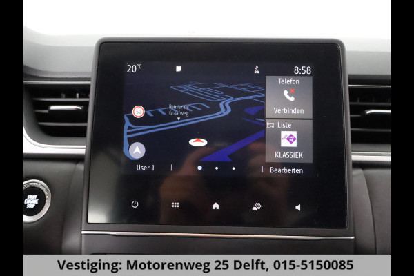 Renault Captur 1.0 TCe 100 Intens . GARANTIE TOT 02-2030* . NAVIGATIE . PARKEERSENSOREN ACHTER . CRUISE CONTROL .