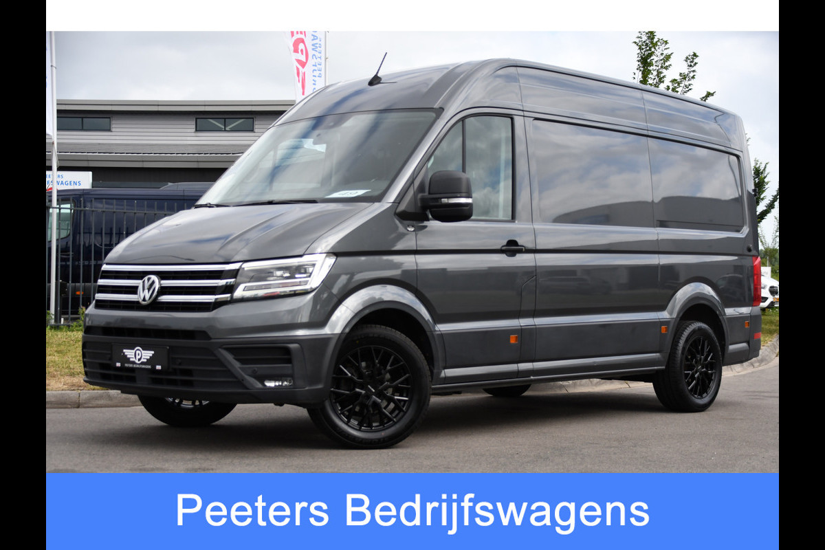 Volkswagen Crafter 35 2.0 TDI L3H3 PB Edition Camera, Adaptieve Cruise, Carplay, LED, Clima, 177pk, Automaat, Voorruit verwarming, Massage stoel, Uniek!