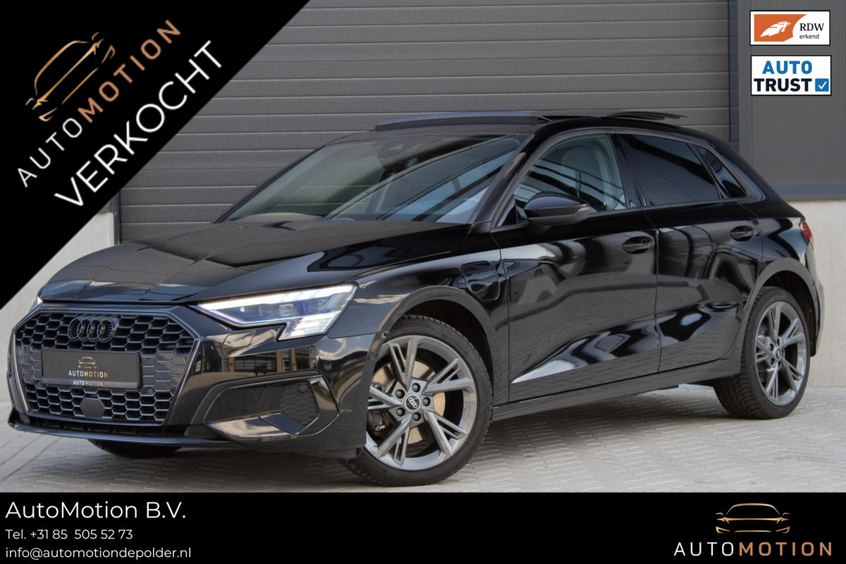 Audi A3 Sportback 40 TFSIe Advanced edition PANO HUD MATRIX CAMERA PARKEER