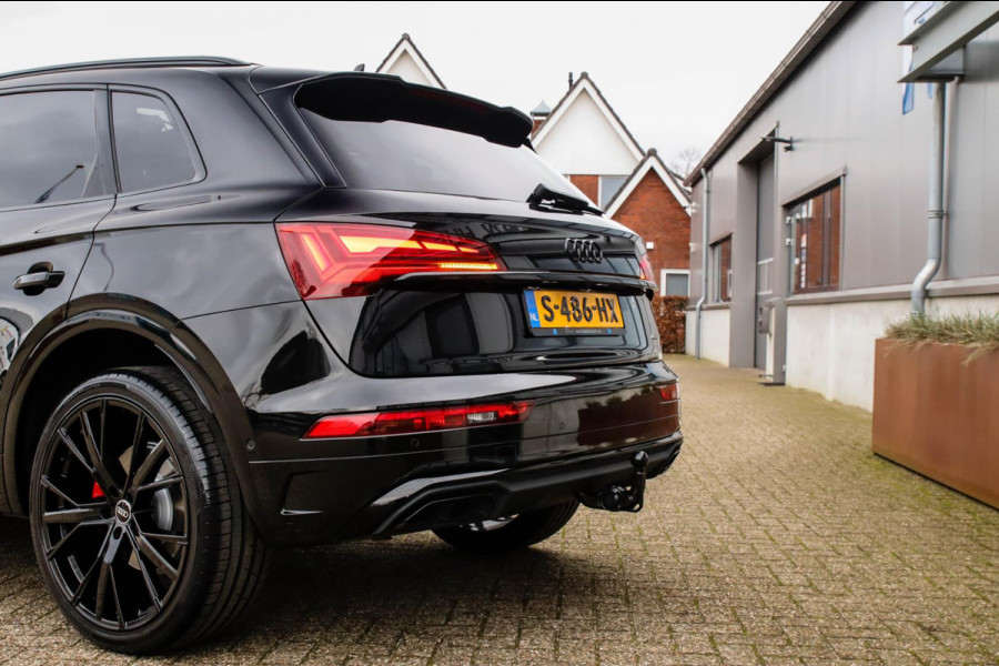 Audi Q5 45 2.0 TFSI Quattro Pro Line S S-Line 265pk Automaat! Panoramadak|Virtual Cockpit|Kuipstoelen|360 Camera|B&O|Black|22inch