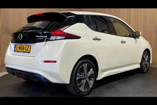 Nissan Leaf E+ N-Connecta 62 kWh|GROTE ACCU|91%SOH|ACC|CARPLAY|CAMERA 360+V+A|STOEL+STUURVERW.|PDC V+A|NAP|NL-AUTO|INCL.BTW|1e EIG