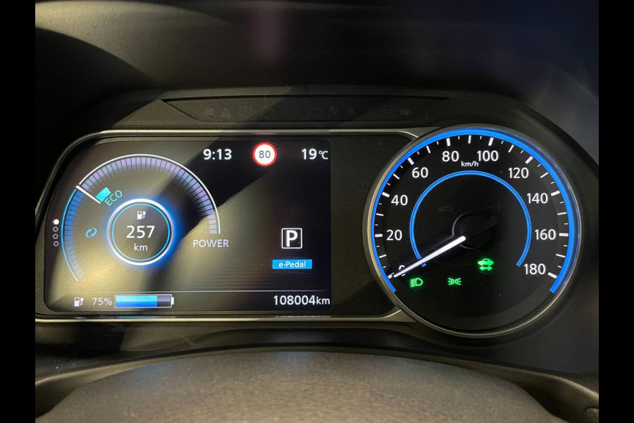 Nissan Leaf E+ N-Connecta 62 kWh|GROTE ACCU|91%SOH|ACC|CARPLAY|CAMERA 360+V+A|STOEL+STUURVERW.|PDC V+A|NAP|NL-AUTO|INCL.BTW|1e EIG