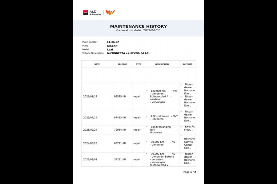 Nissan Leaf E+ N-Connecta 62 kWh|GROTE ACCU|91%SOH|ACC|CARPLAY|CAMERA 360+V+A|STOEL+STUURVERW.|PDC V+A|NAP|NL-AUTO|INCL.BTW|1e EIG
