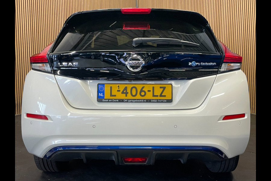 Nissan Leaf E+ N-Connecta 62 kWh|GROTE ACCU|91%SOH|ACC|CARPLAY|CAMERA 360+V+A|STOEL+STUURVERW.|PDC V+A|NAP|NL-AUTO|INCL.BTW|1e EIG