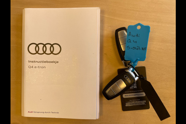 Audi Q4 e-tron 40 Advanced Edition 77 kWh|93%SOH|ELEK.TREKHAAK|ACC|APPLE CARPLAY|STOELVERW|NAVIGATIE|NL-AUTO|NAP|1e EIG|INCL. BTW|