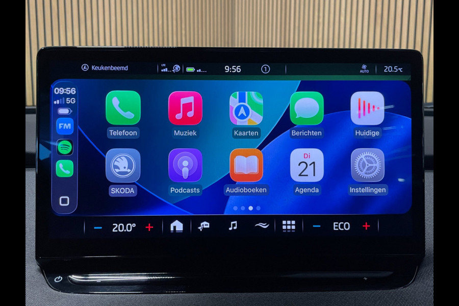 Škoda ENYAQ iV 80|91% SOH|GROTE ACCU|ELEK.TREKHAAK|STOELVERW|CARPLAY/ANDROID|CAMERA|NAVIGATIE|NAP|NL-AUTO|INCL. BTW|1e EIGENAAR|