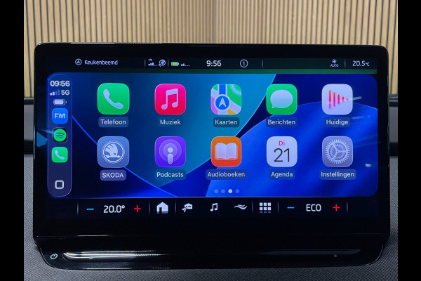 Škoda ENYAQ iV 80|91% SOH|GROTE ACCU|ELEK.TREKHAAK|STOELVERW|CARPLAY/ANDROID|CAMERA|NAVIGATIE|NAP|NL-AUTO|INCL. BTW|1e EIGENAAR|
