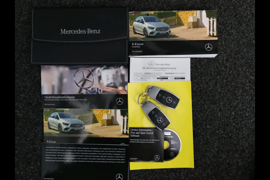 Mercedes-Benz B-Klasse 180 Business Solution Luxury Trekhaak | Parkeerpakket met achteruitrijcamera | Ledkoplampen | Sfeerverlichting | Stoelverwarming. Inclusief 24 maanden MB Certified garantie voor Europa.