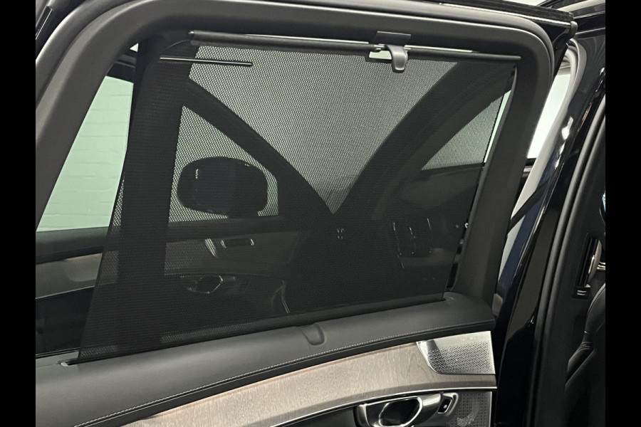 Volvo XC90 2.0 T8 Plug-in hybrid AWD Ultra Dark Luchtvering | Bowers & Wilkins | Adapt. cruise | Open dak | Massage | 360 camera | Head-up | Stoelventilatie/-verwarming | 22" wielen