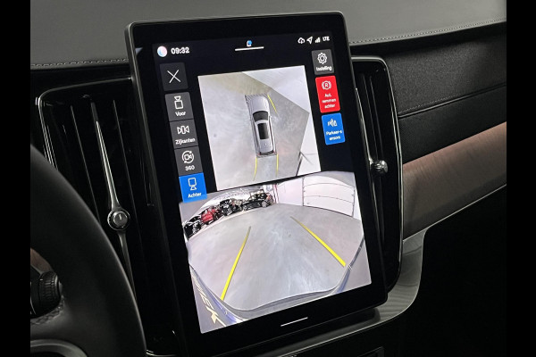 Volvo XC90 2.0 T8 Plug-in hybrid AWD Ultra Dark Luchtvering | Bowers & Wilkins | Adapt. cruise | Open dak | Massage | 360 camera | Head-up | Stoelventilatie/-verwarming | 22" wielen