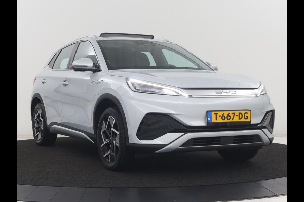 BYD ATTO 3 Comfort 60 kWh | Warmtepomp | 92.5% SOH | 3-Fase | Panoramadak | Adaptive cruise | 360 camera | DAB+ | Carplay | Dodehoek detectie | Leder