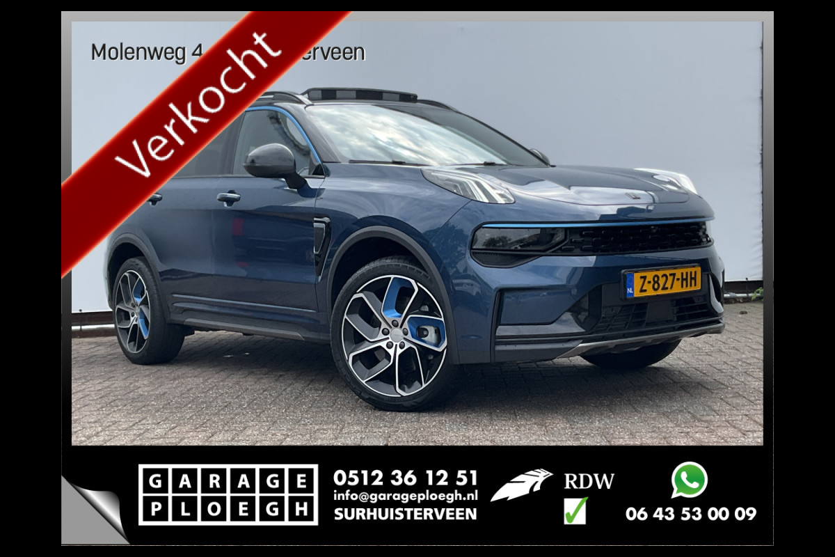 Lynk & Co 01 1.5 262pk PHEV Zwarte Hemel 360°Cam Stoelverw. Pano.dak Plug-in