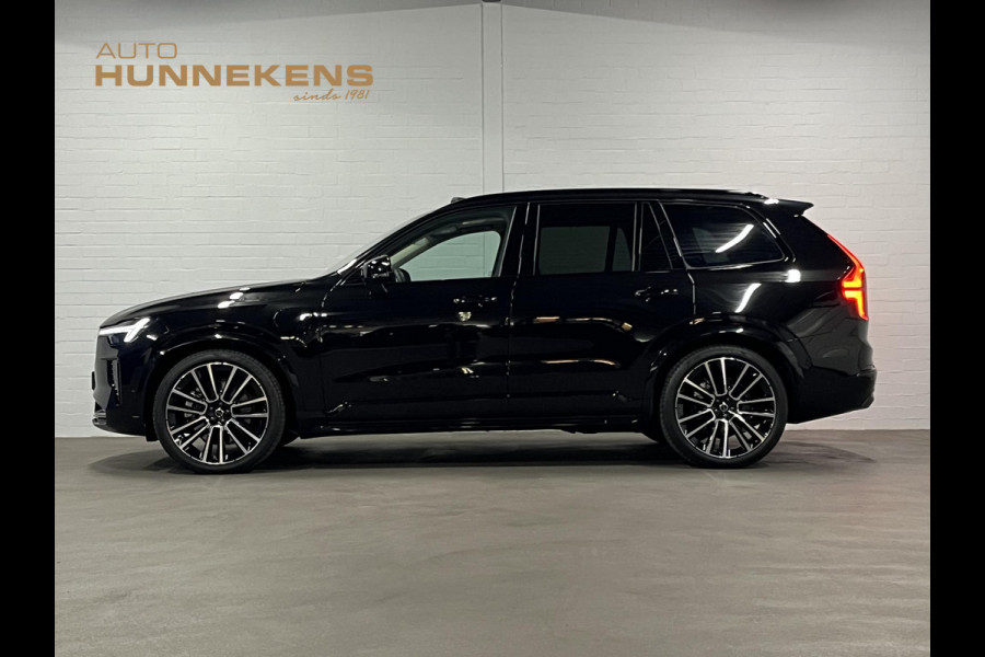 Volvo XC90 2.0 T8 Plug-in hybrid AWD Ultra Black Edition Luchtvering | Trekhaak | Open dak | Bowers & Wilkins | Massage | Stoelventilatie/-verwarming | 360 camera | Head-up | Blis | Google