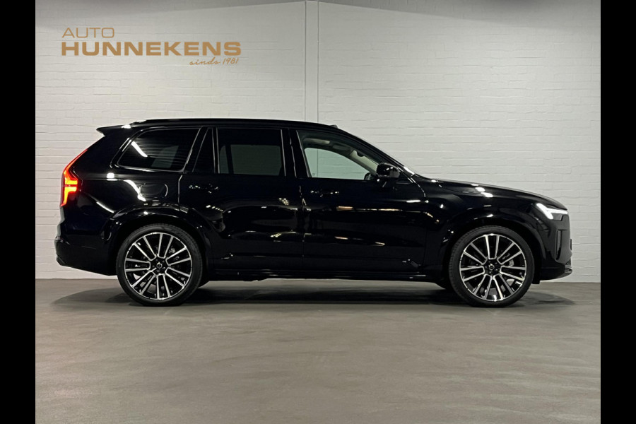 Volvo XC90 2.0 T8 Plug-in hybrid AWD Ultra Black Edition Luchtvering | Trekhaak | Open dak | Bowers & Wilkins | Massage | Stoelventilatie/-verwarming | 360 camera | Head-up | Blis | Google