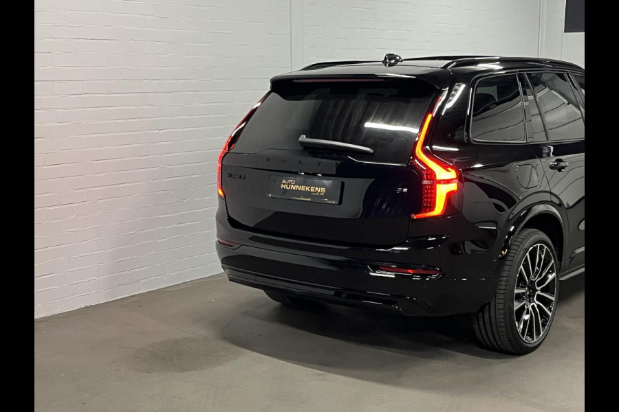Volvo XC90 2.0 T8 Plug-in hybrid AWD Ultra Black Edition Luchtvering | Trekhaak | Open dak | Bowers & Wilkins | Massage | Stoelventilatie/-verwarming | 360 camera | Head-up | Blis | Google