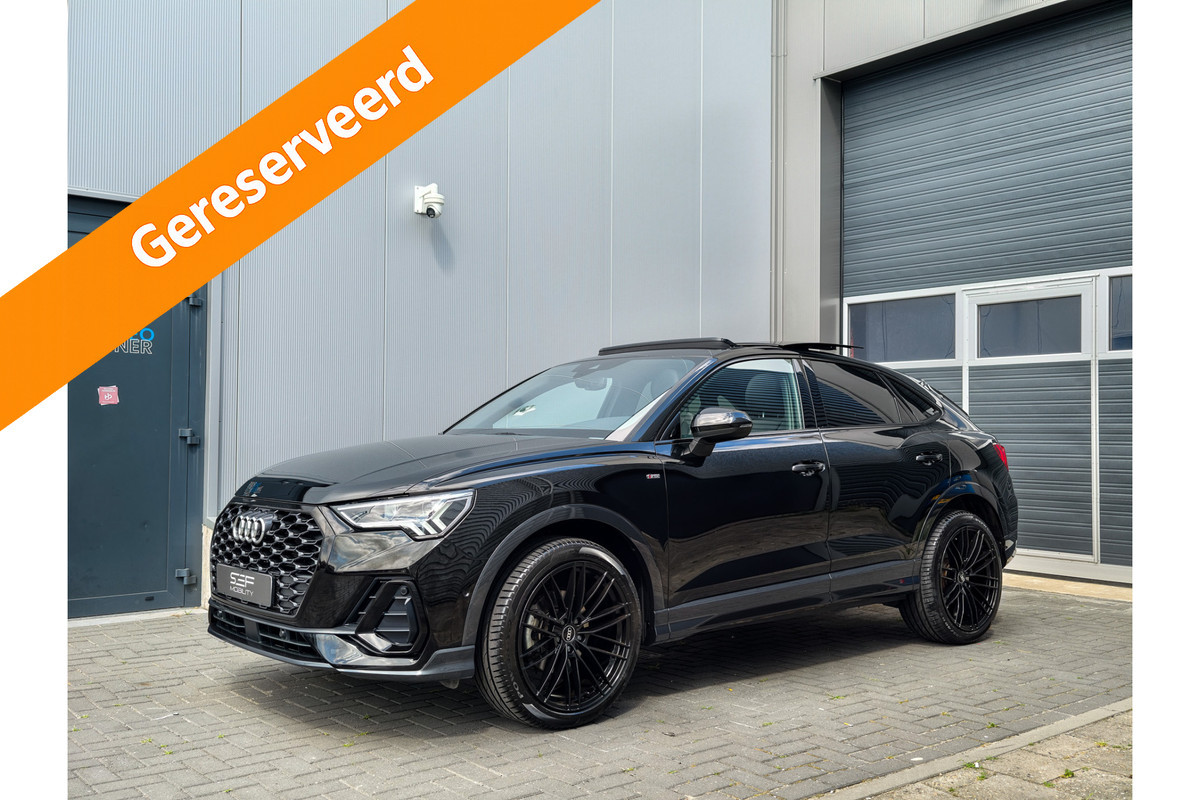 Audi Q3 Sportback 35 TFSI 3x S Line Pano | Keyless | Trekhaak | Matrix | Camera | Leder