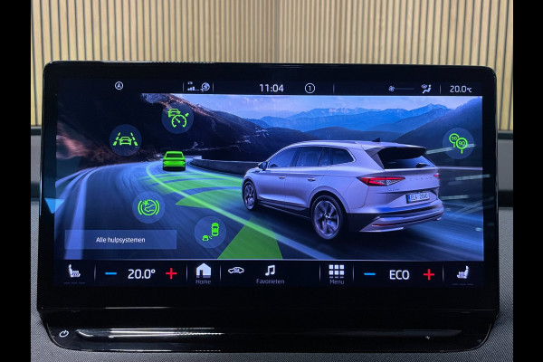 Škoda ENYAQ iV 80|88% SOH|GROTE ACCU|ACC|1/2 LEDER|STUUR+STOELVERW V+A|ANDROID/CARPLAY|CAMERA|NAVI|NAP|NL-AUTO|INCL. BTW|1e EIG|