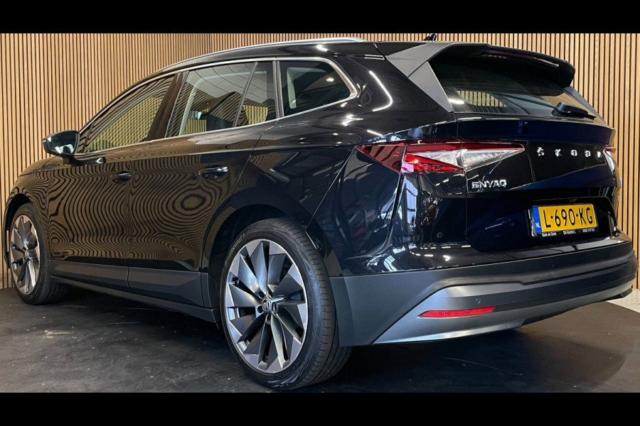 Škoda ENYAQ iV 80|88% SOH|GROTE ACCU|ACC|1/2 LEDER|STUUR+STOELVERW V+A|ANDROID/CARPLAY|CAMERA|NAVI|NAP|NL-AUTO|INCL. BTW|1e EIG|