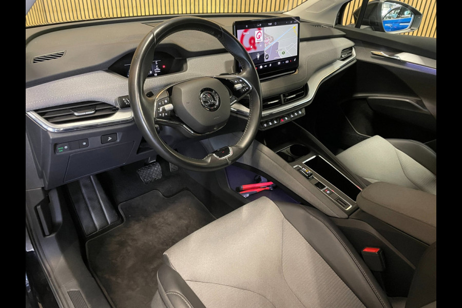 Škoda ENYAQ iV 80|88% SOH|GROTE ACCU|ACC|1/2 LEDER|STUUR+STOELVERW V+A|ANDROID/CARPLAY|CAMERA|NAVI|NAP|NL-AUTO|INCL. BTW|1e EIG|
