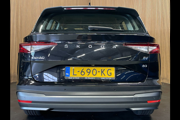 Škoda ENYAQ iV 80|88% SOH|GROTE ACCU|ACC|1/2 LEDER|STUUR+STOELVERW V+A|ANDROID/CARPLAY|CAMERA|NAVI|NAP|NL-AUTO|INCL. BTW|1e EIG|