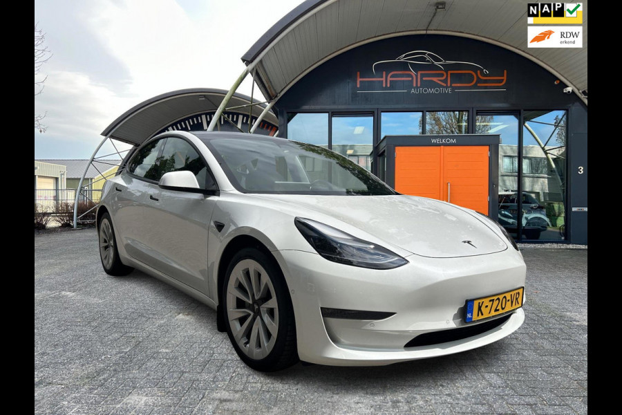 Tesla Model 3 Long Range AWD 75 kWh 92% SOH Warmtepomp NL-Auto Rijklaarprijs!