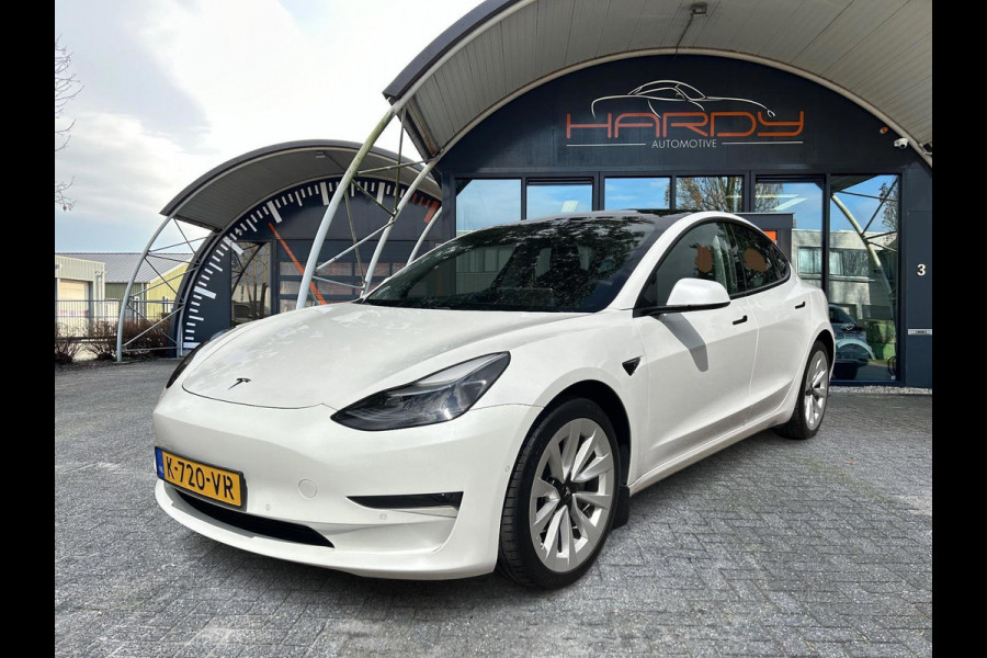 Tesla Model 3 Long Range AWD 75 kWh 92% SOH Warmtepomp NL-Auto Rijklaarprijs!