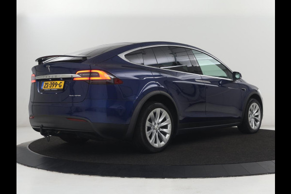 Tesla Model X Long Range | SOH 86% | Panoramadak | Trekhaak | 360 Camera | Stoel & Stuurverwarming | Adaptive cruise | Navigatie | DAB+ | Bluetooth | Climate control | Self-driving | Sfeerverlichting
