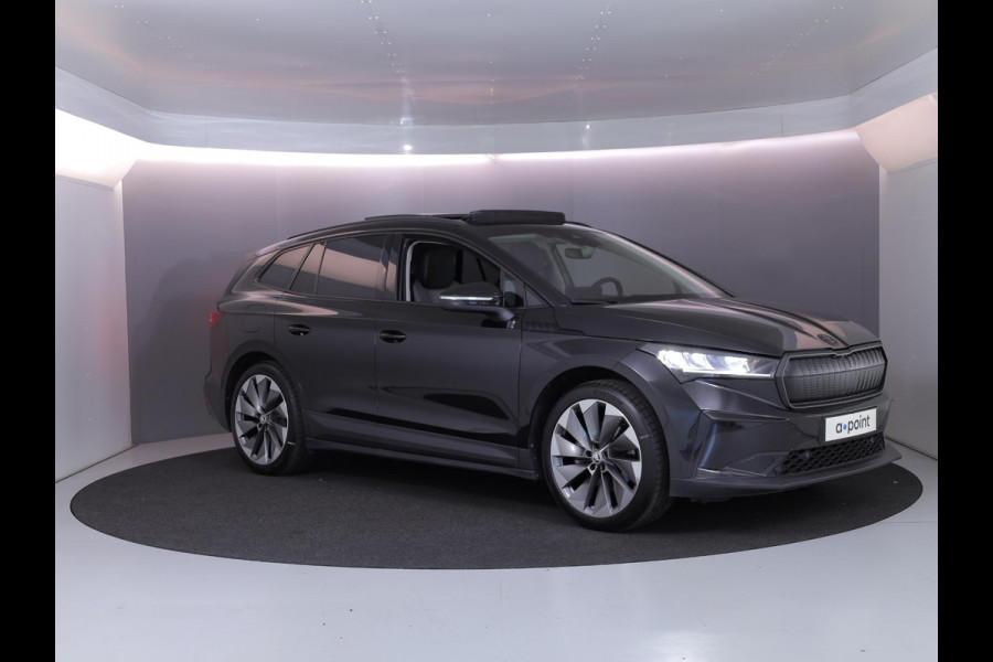 Škoda ENYAQ iV 60 180 pk | Navigatie | Warmtepomp | Panoramadak | Parkeersensoren achter | Climate pakket | Apple Carplay/Android Auto |
